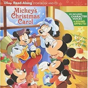 Mickey's Christmas Carol Readalong Storybook and CD [With Audio CD] -- Disney Bo